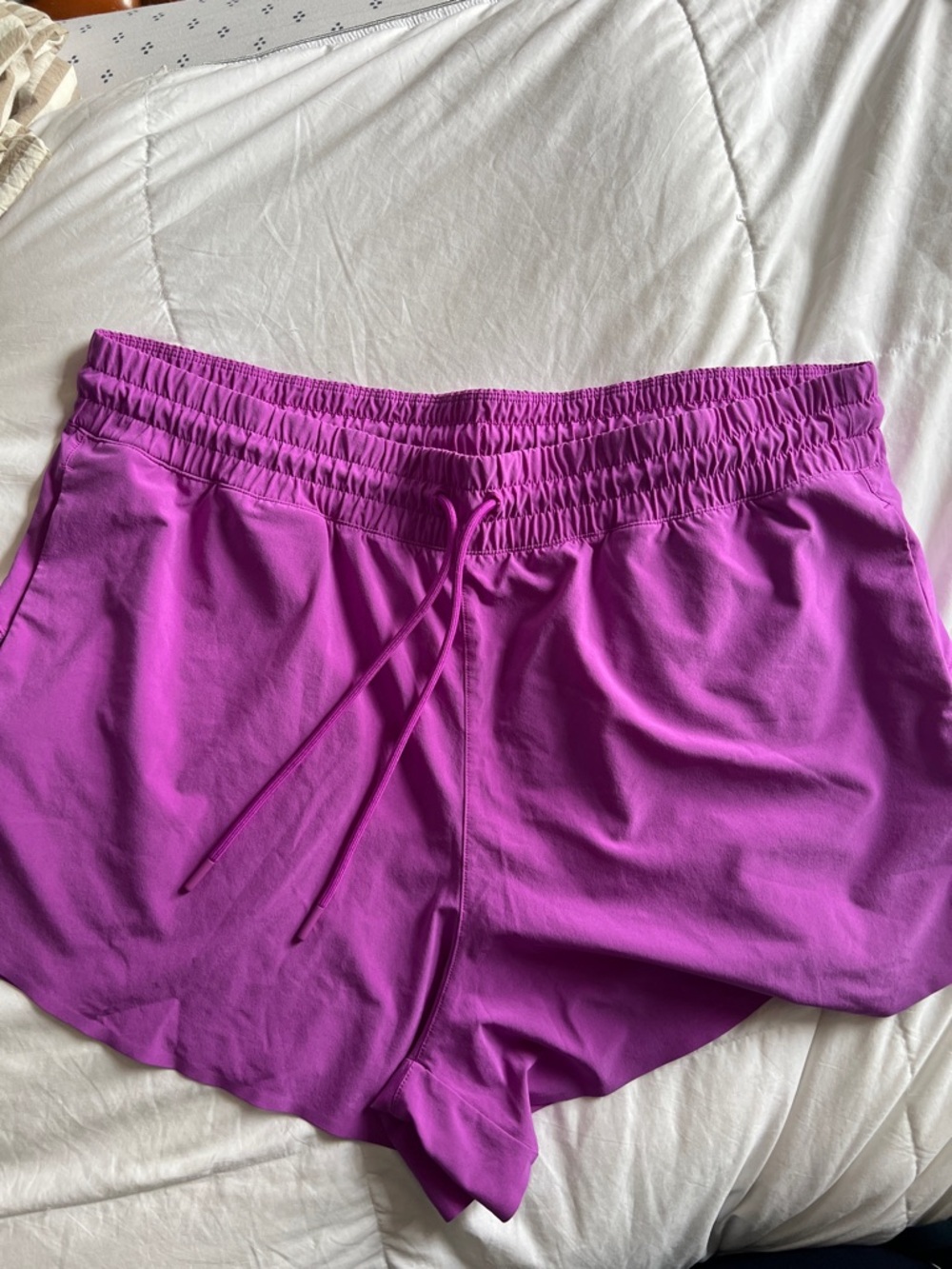 Athleta Crossroads Vibrant Purple Shorts - Picture 4 of 6